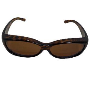 Women's Oval Tortoise Shell Sunglasses